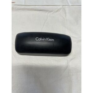 Calvin Klein Black Clam Shell Glasses Hard Case